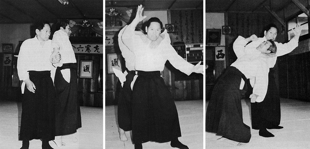 Tokimune Soke at his Daitokan Dojo in Abashiri, Hokkaido.