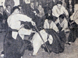 Old Japanese Newspaper Articles about André Nocquet
