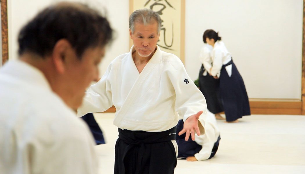 Picture Gallery: Miyamoto Tsuruzo Shihan teaching at the Aikikai Hombu Dojo