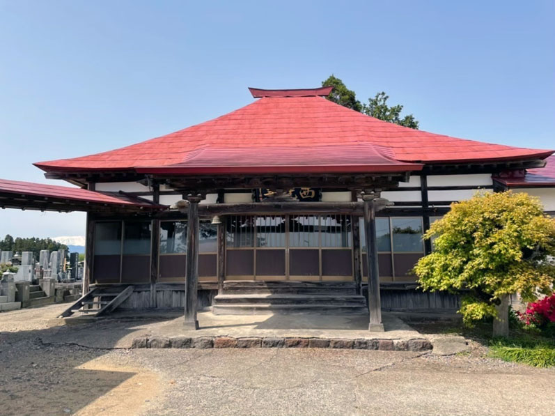 Saikoji temple in Oikeda, Aizubange.